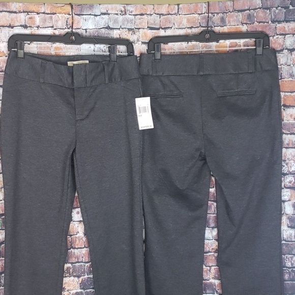 NWT Michael Kors Derby Grey Pants Size 6 or 8 - Picture 5 of 5